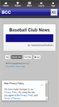 Mobile Screenshot of chathambaseball.com