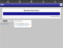 Tablet Screenshot of chathambaseball.com